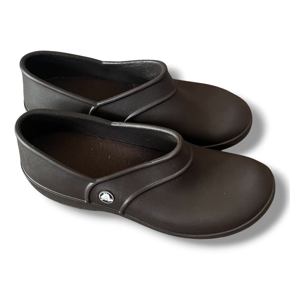 Crocs "On The Clock" Slip-On Work Shoes – Women's Size 9